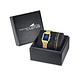 RELOJ MUJER DORADO RECTANGULAR+PULSERA REGALO LOTUS 19009-2 - Miniatura 3