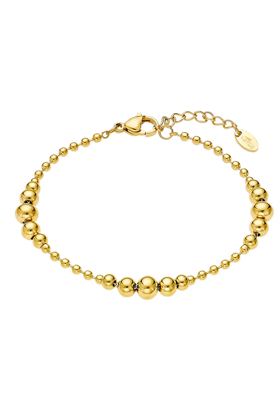 Reloj Mujer Dorado Redondo+Pulsera Regalo Lotus 19007-2 2