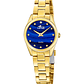 RELOJ MUJER DORADO REDONDO+PULSERA REGALO LOTUS 19007-2 - Miniatura 1