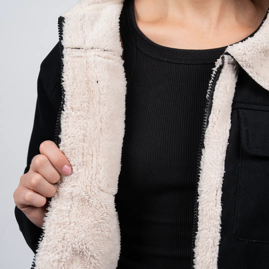 CHAQUETA MUJER FZ CANVAS APLIC CHIPORRO REGULAR RE 3