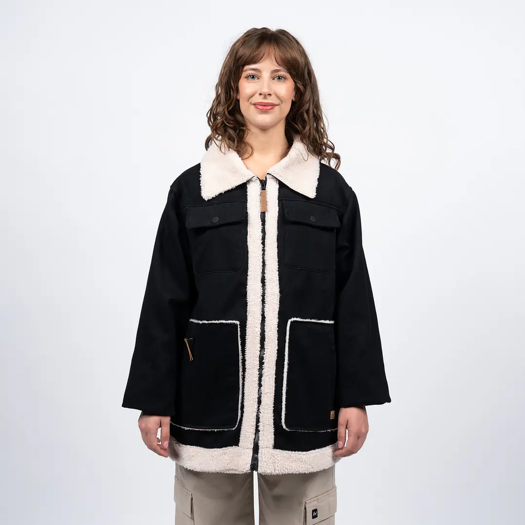 CHAQUETA MUJER FZ CANVAS APLIC CHIPORRO REGULAR RE 1