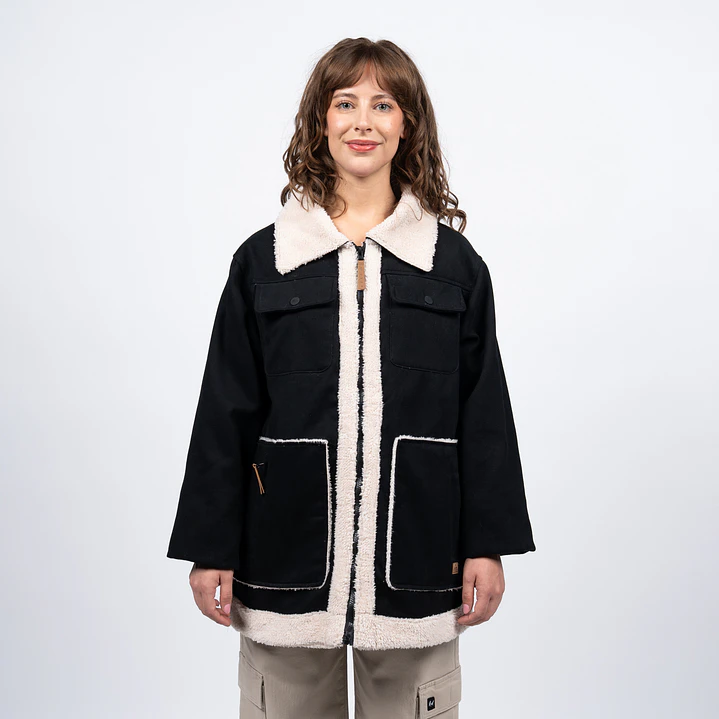 CHAQUETA MUJER FZ CANVAS APLIC CHIPORRO REGULAR RE 1