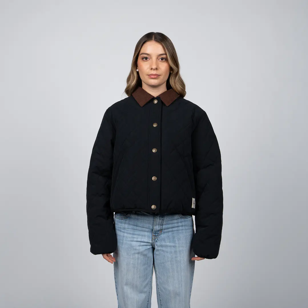 CHAQUETA MU BOTONES CANVAS ROMBOS  RELAXED REEF 1