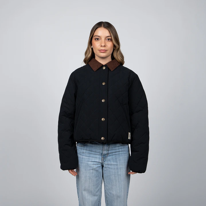 CHAQUETA MU BOTONES CANVAS ROMBOS  RELAXED REEF 1