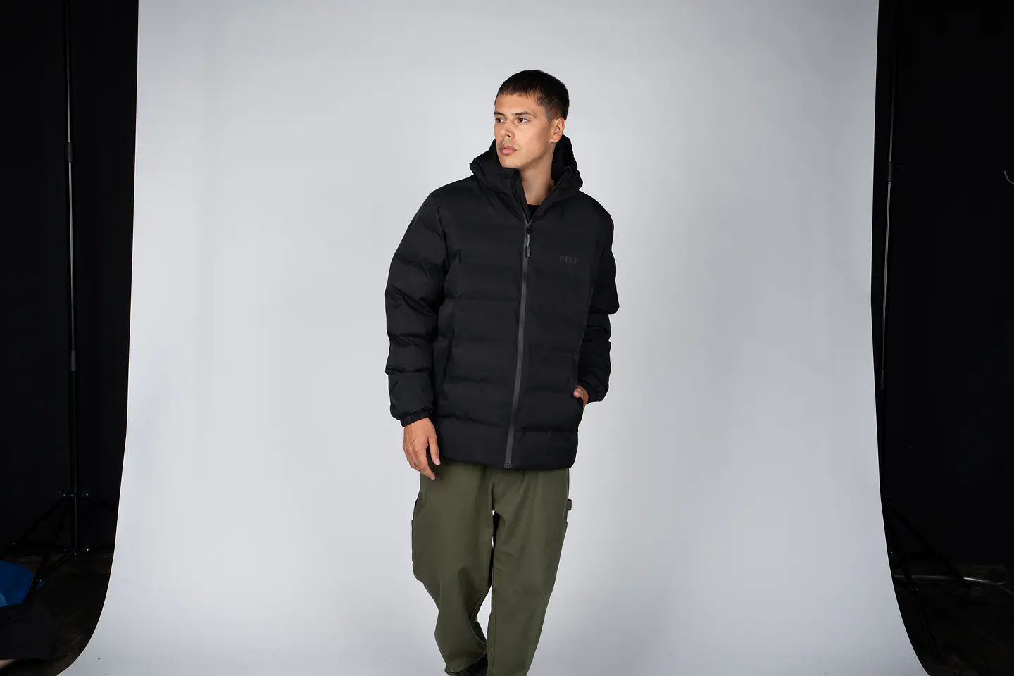 Parka Ho Fz Cg Acolchada Regular Reef Rfmpki26 4