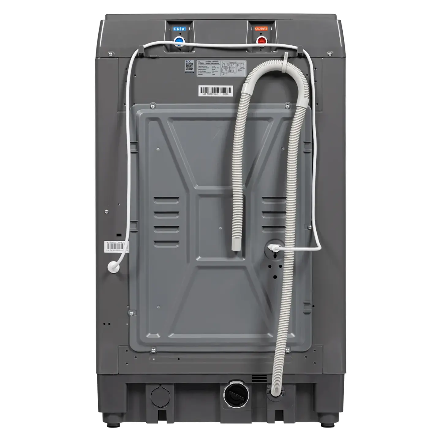 Lavadora Aut 19Kg Negra Midea Mls-190Ge04N 2