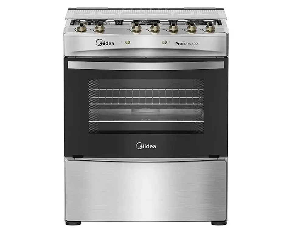 Cocina A Gas Mfo-Mg30Acqsl Silver 5 Quemadores 2