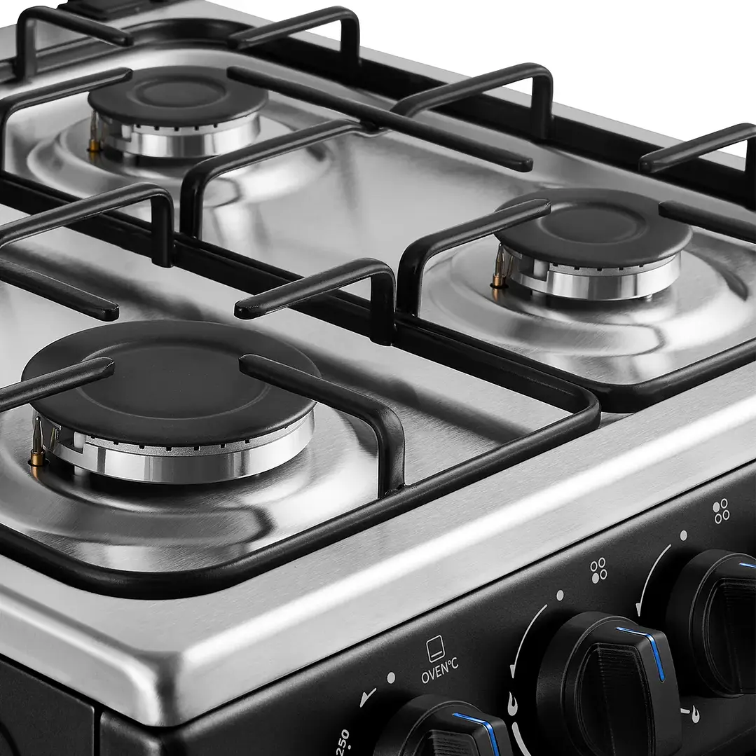 COCINA GAS 4Q NEGRO MIDEA MFO-MG20TCSSLBK 4