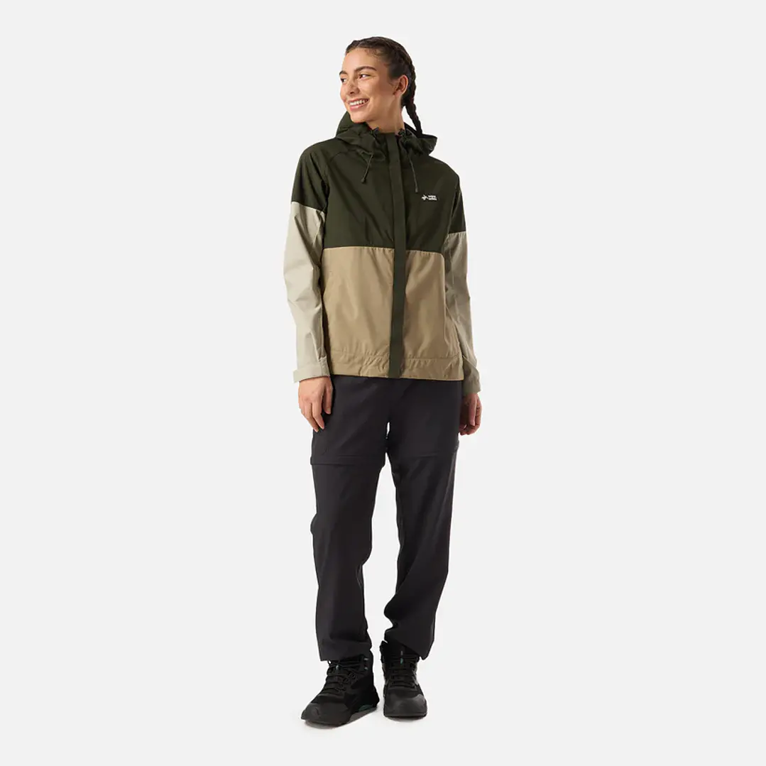 Chaqueta Mujer Terral Verde Militar Haka Honu 2