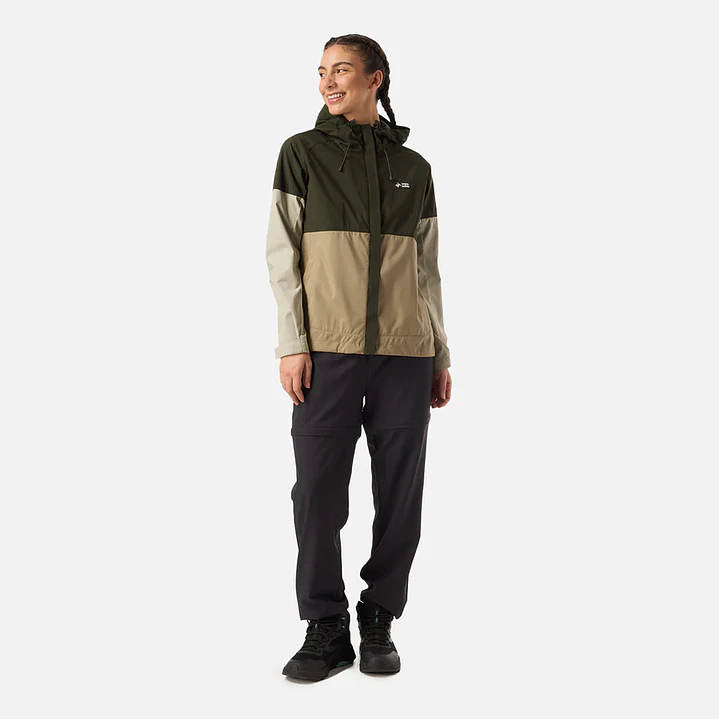 Chaqueta Mujer Terral Verde Militar Haka Honu 2