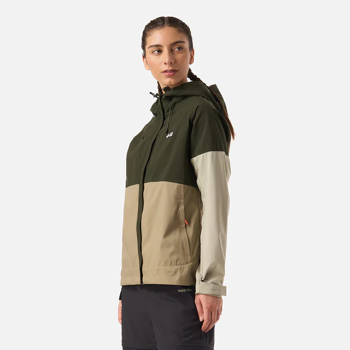 Chaqueta Mujer Terral Verde Militar Haka Honu 6