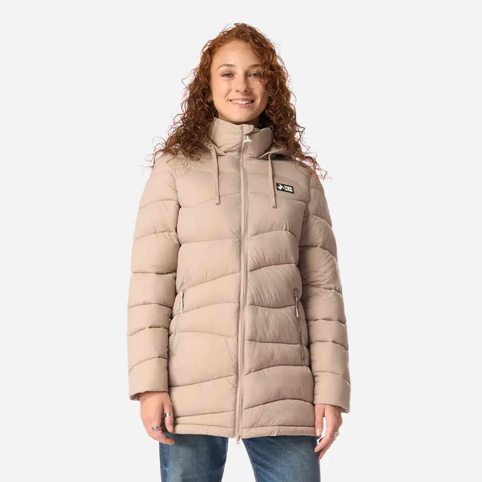 Chaqueta Mujer Pala Negra Taupe Haka Honu 6