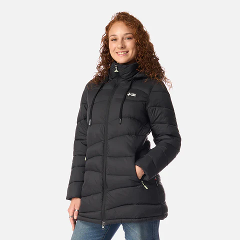 Chaqueta Mujer Pala Negra Negro Haka Honu