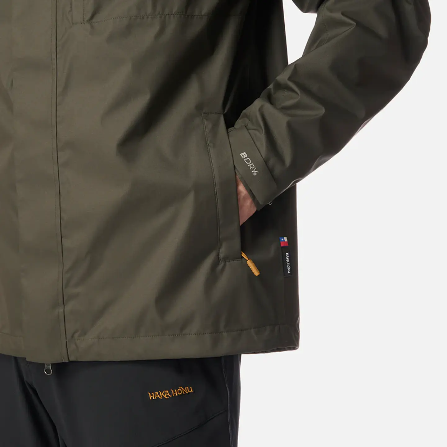 Chaqueta Hombre Kauai Verde Militar Haka Honu 4