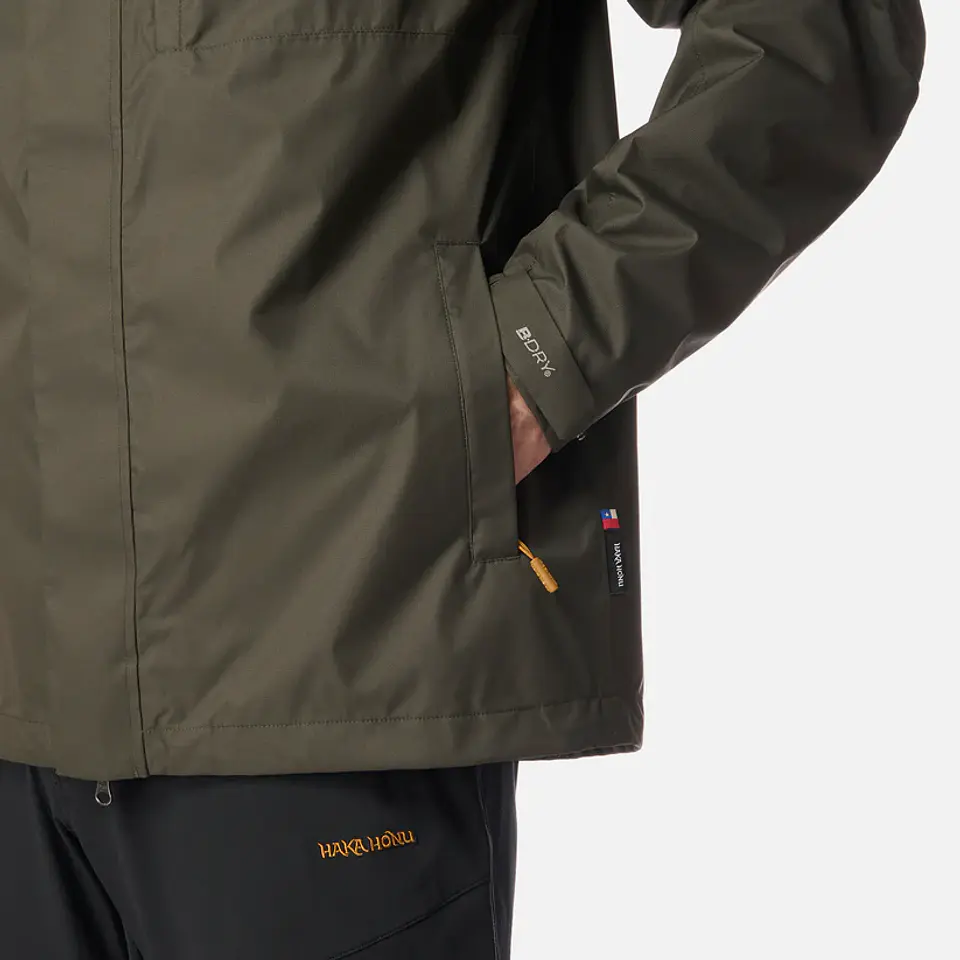 Chaqueta Hombre Kauai Verde Militar Haka Honu 4