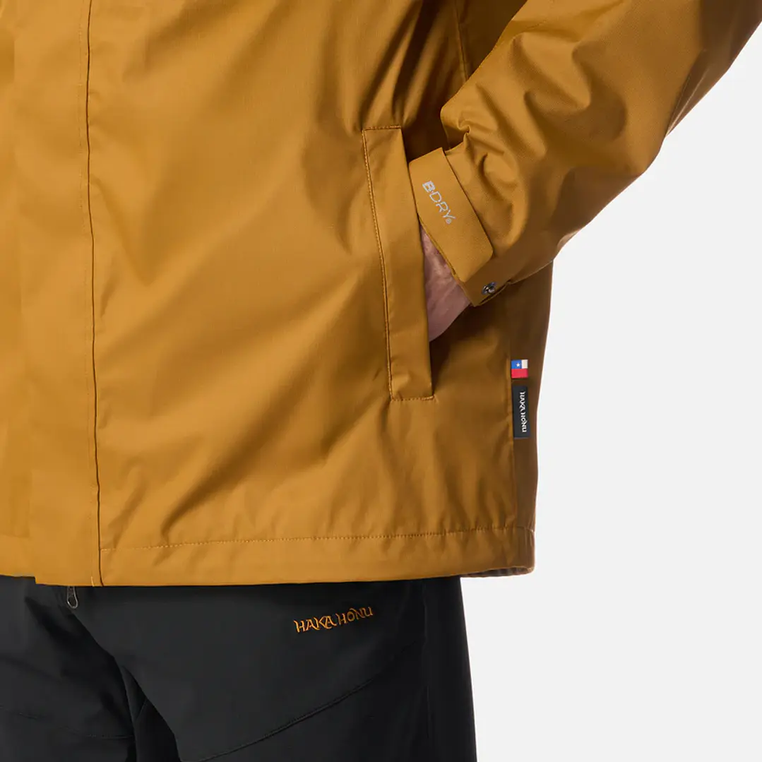 Chaqueta Hombre Kauai Mostaza Oscuro Haka Honu 4