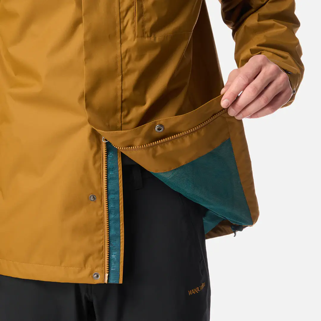 Chaqueta Hombre Kauai Mostaza Oscuro Haka Honu 7