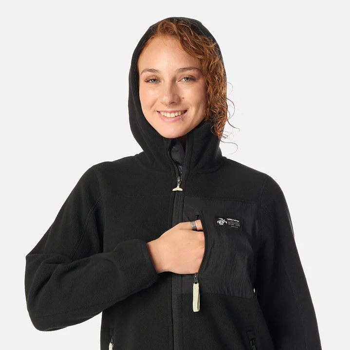 Polar Mujer Leñera Negro Haka Honu 2