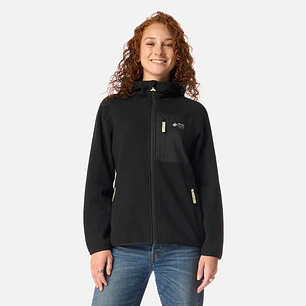 Polar Mujer Leñera Negro Haka Honu