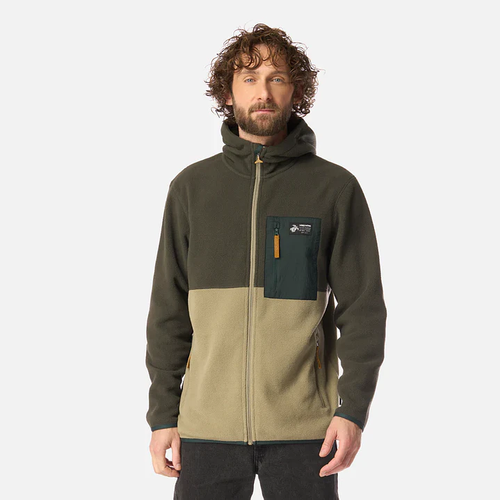 Polar Hombre Leñero Verde Militar Haka Honu 1