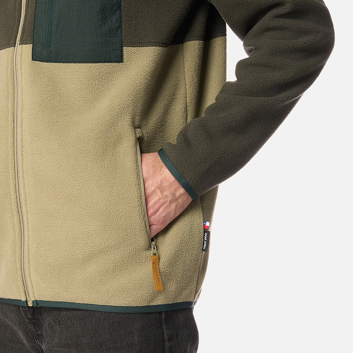 Polar Hombre Leñero Verde Militar Haka Honu 6