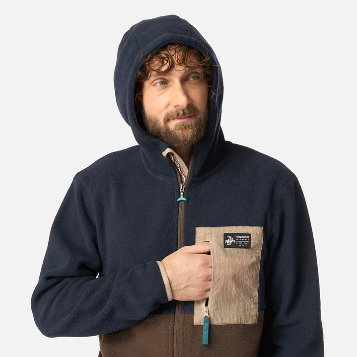 Polar Hombre Leñero Azul Noche Haka Honu 5