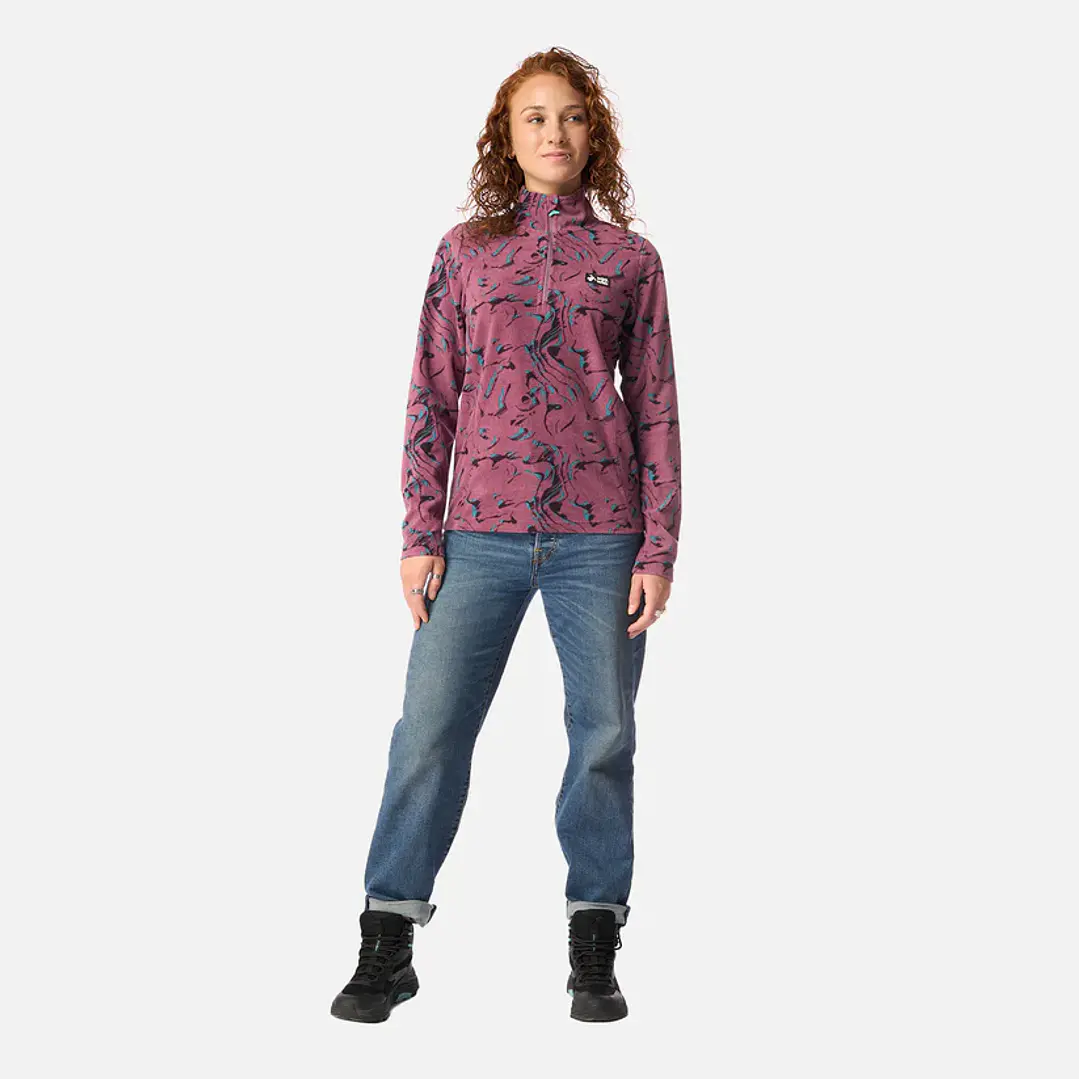 Polar Mujer Asegurao Print Lila Haka Honu 2