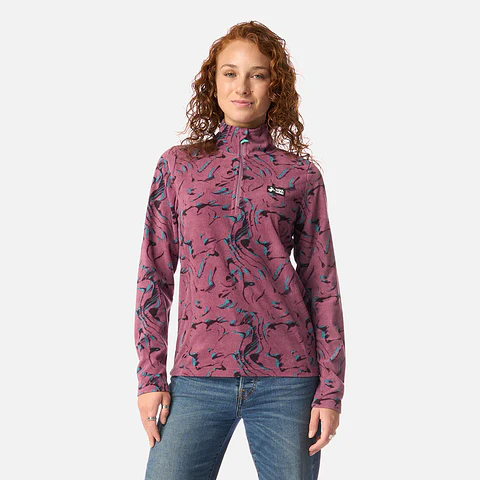 Polar Mujer Asegurao Print Lila Haka Honu