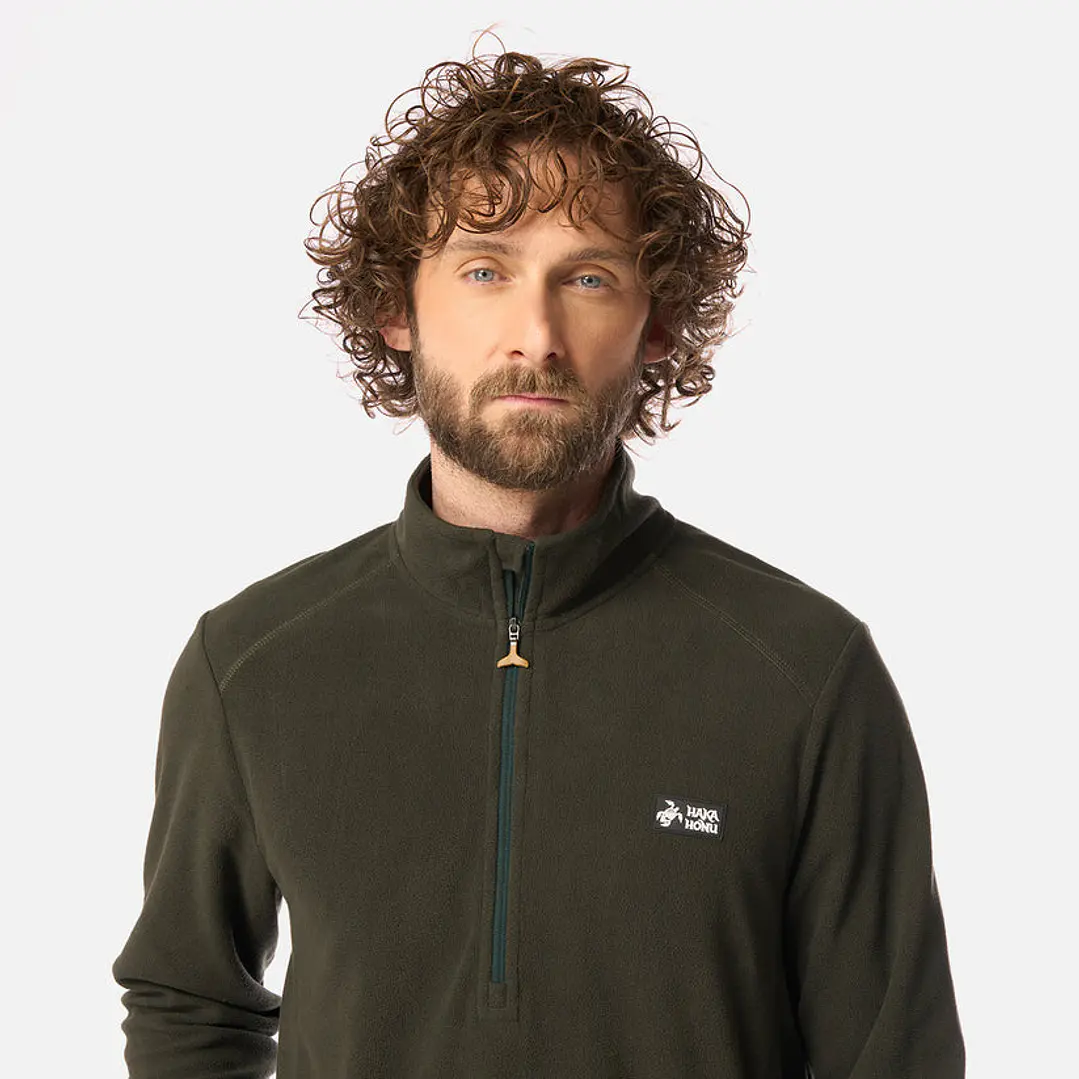 Polar Hombre Asegurao Verde Militar Haka Honu 5