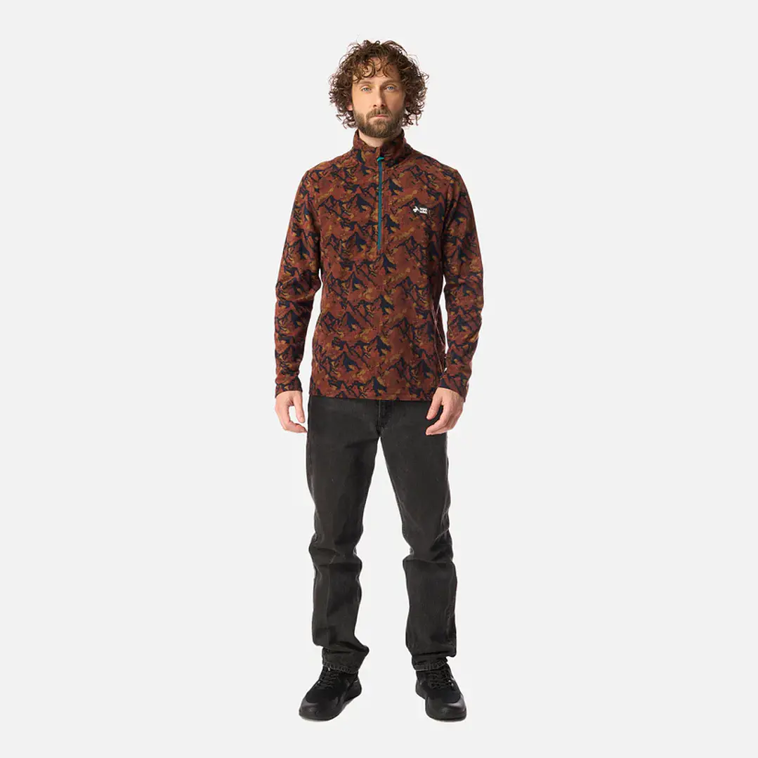 Polar Hombre Asegurao Print Terracota Haka Honu 1