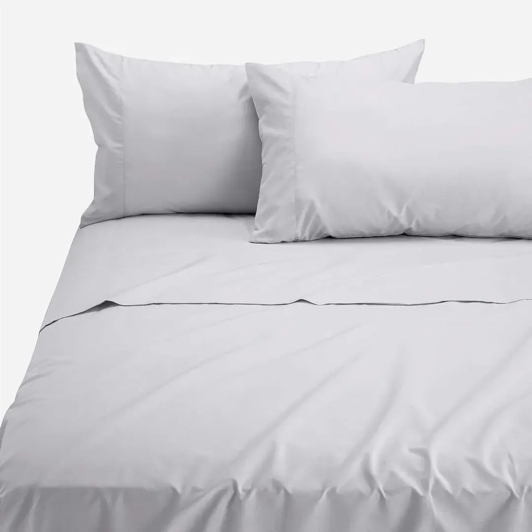 SABANA 144H LISA ALGPOL PLATA 2 PL ROSEN TEXTIL 1 2