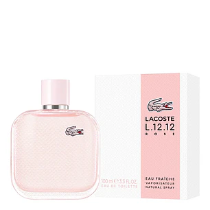 Perfume Mujer L. 12. 12 Rose Eau Fraiche Edt 100 Ml Lacoste