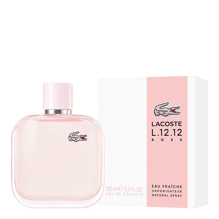Perfume Mujer L. 12. 12 Rose Eau Fraiche Edt 100 Ml Lacoste 1