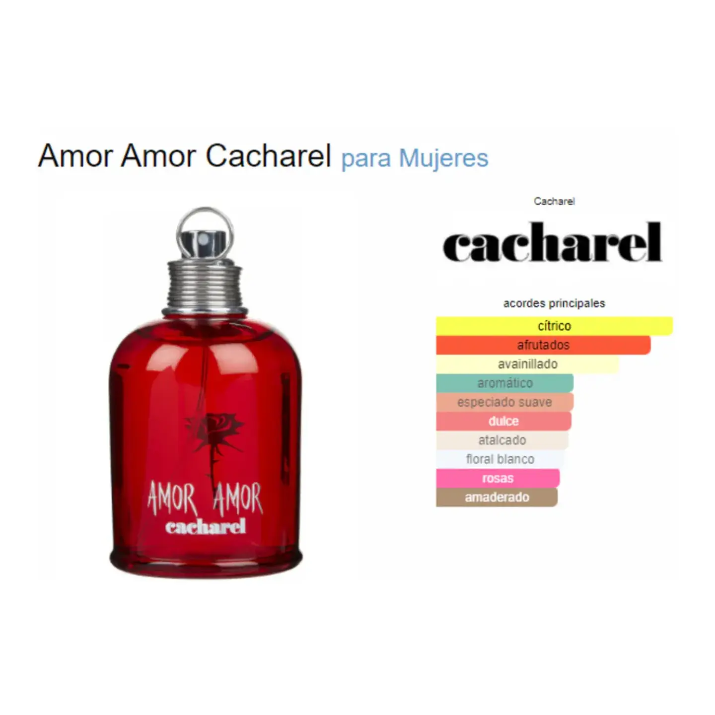 Perfume Amor Amor Edt 100 Ml Cacharel 3