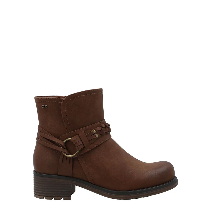 Botín Mujer Mila Café Azaleia 5