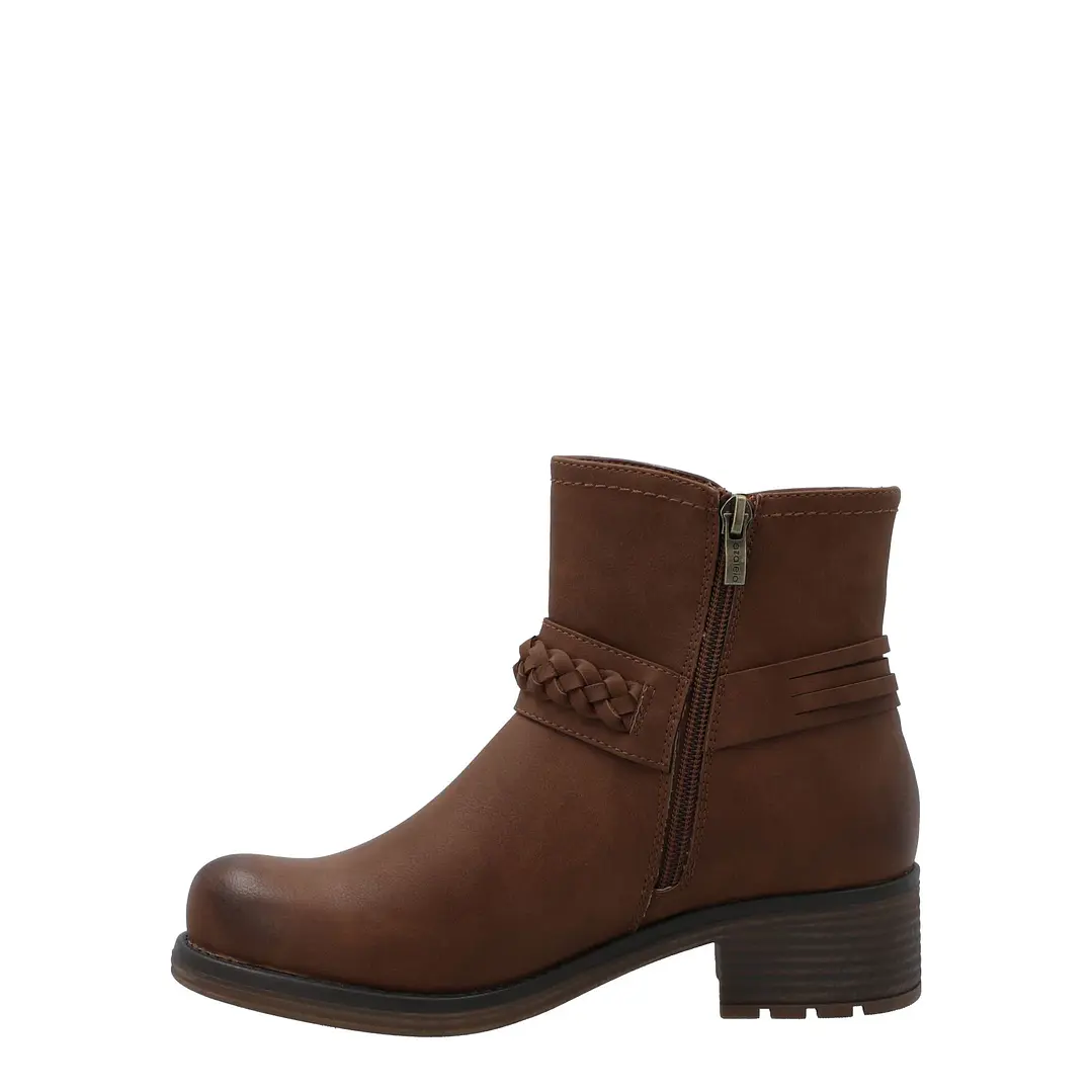 Botín Mujer Mila Café Azaleia 2