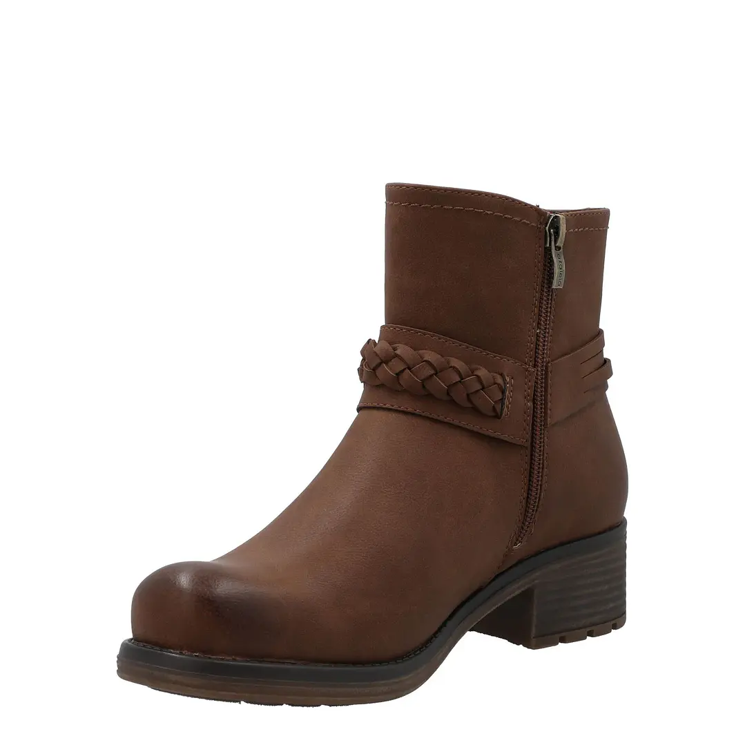 Botín Mujer Mila Café Azaleia 7