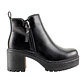 BOTIN MUJER CASUAL NEW WALK 585191 NEGRO  - Miniatura 1