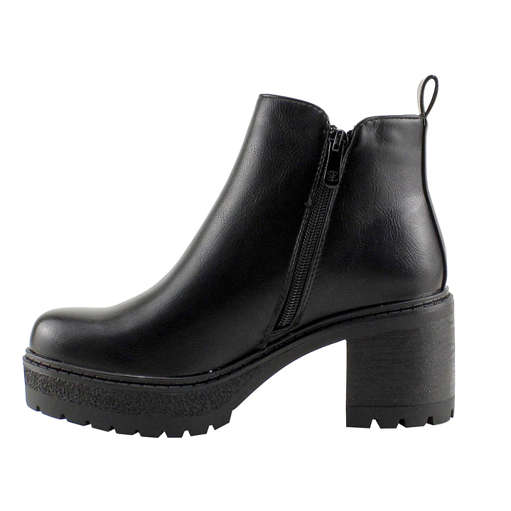 BOTIN MUJER CASUAL NEW WALK 585191 NEGRO  2