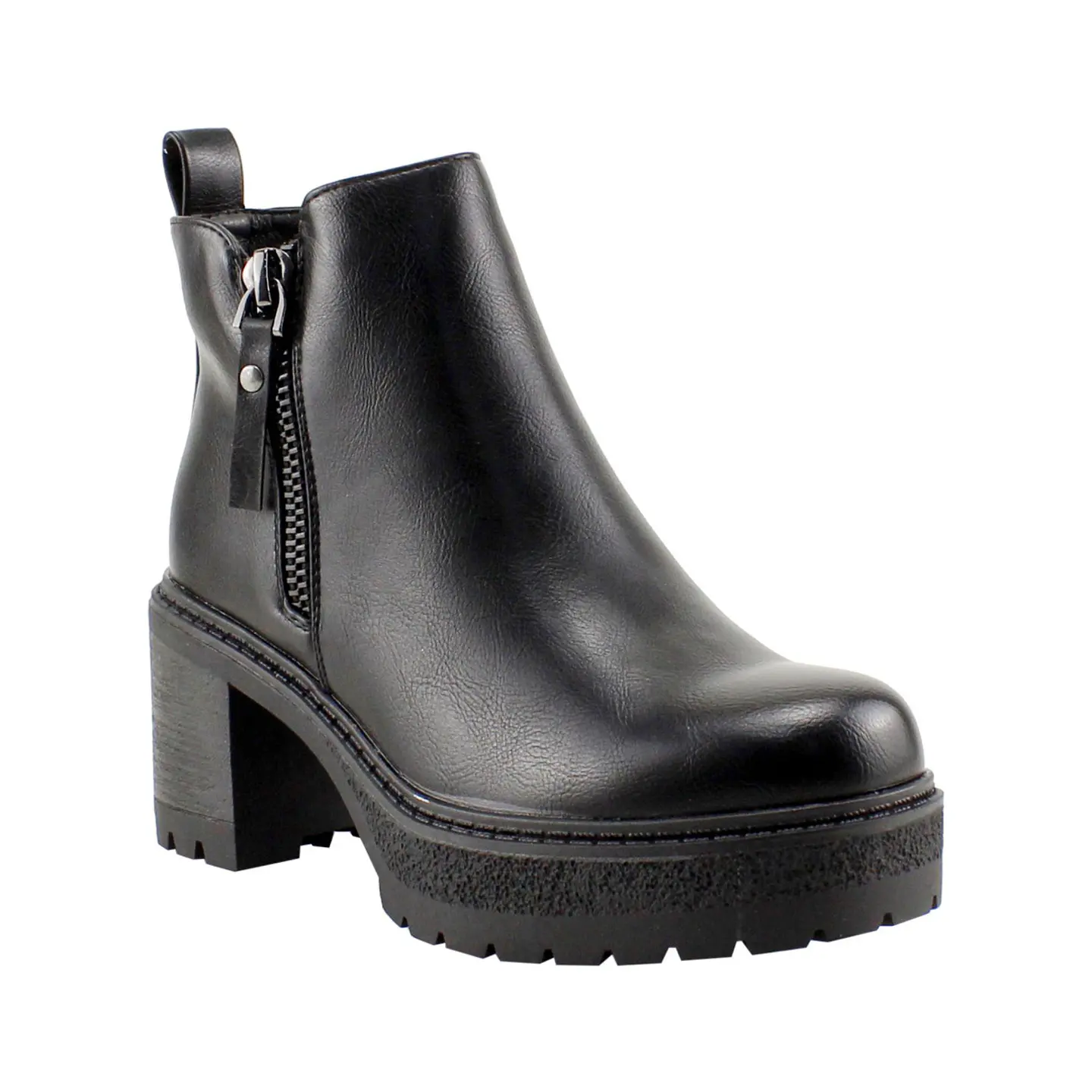 Botin Mujer Casual New Walk 585191 Negro  3