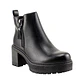 BOTIN MUJER CASUAL NEW WALK 585191 NEGRO  - Miniatura 3