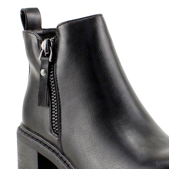 BOTIN MUJER CASUAL NEW WALK 585191 NEGRO  4