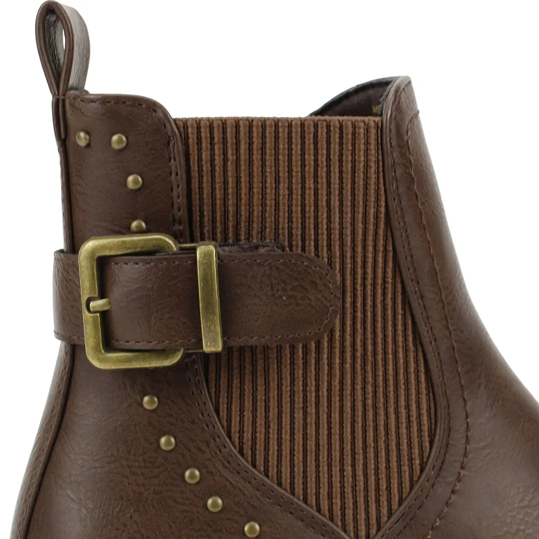 BOTIN MUJER CASUAL NEW WALK 2291086 BROWN  3