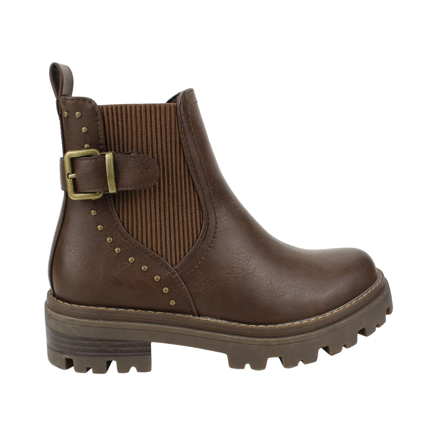 Botin Mujer Casual New Walk 2291086 Brown  4