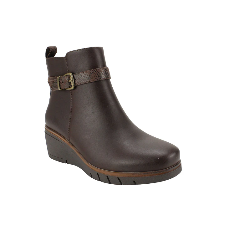 BOTIN MUJER CASUAL NEW WALK DZA91103 BROWN  1