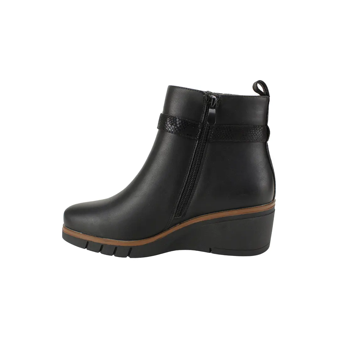 BOTIN MUJER CASUAL NEW WALK DZA91103 NEGRO  2
