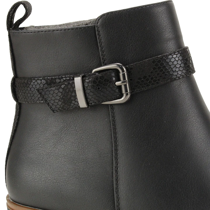 BOTIN MUJER CASUAL NEW WALK DZA91103 NEGRO  3