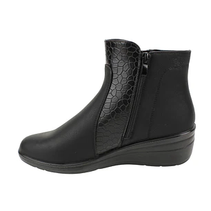 BOTIN MUJER CASUAL NEW WALK FA4682 NEGRO