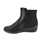 BOTIN MUJER CASUAL NEW WALK FA4682 NEGRO - Miniatura 1
