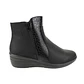 BOTIN MUJER CASUAL NEW WALK FA4682 NEGRO - Miniatura 2